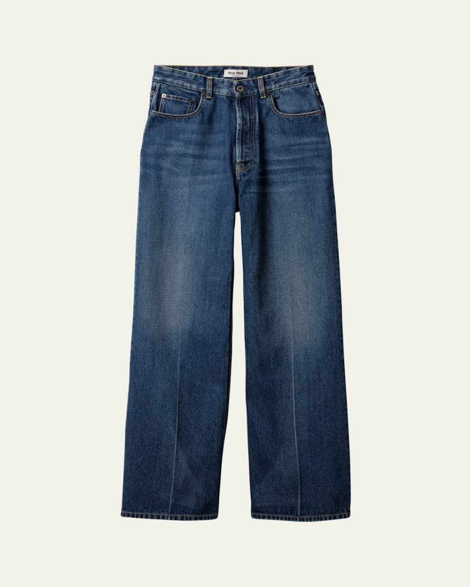 High-Rise Oversized Jeans